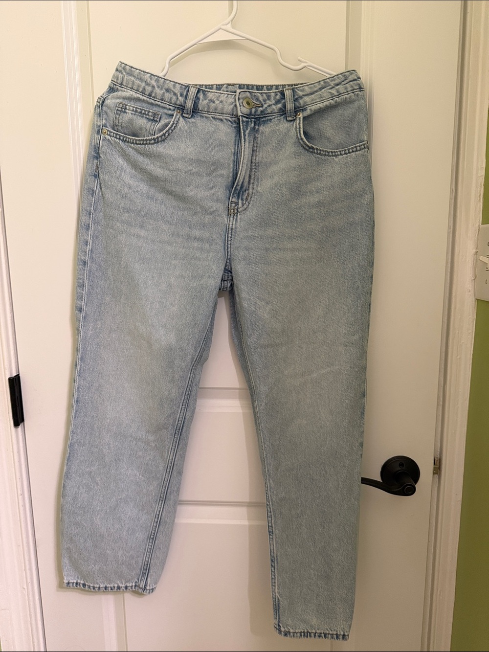 H&M Light Blue Boyfriend Jeans
